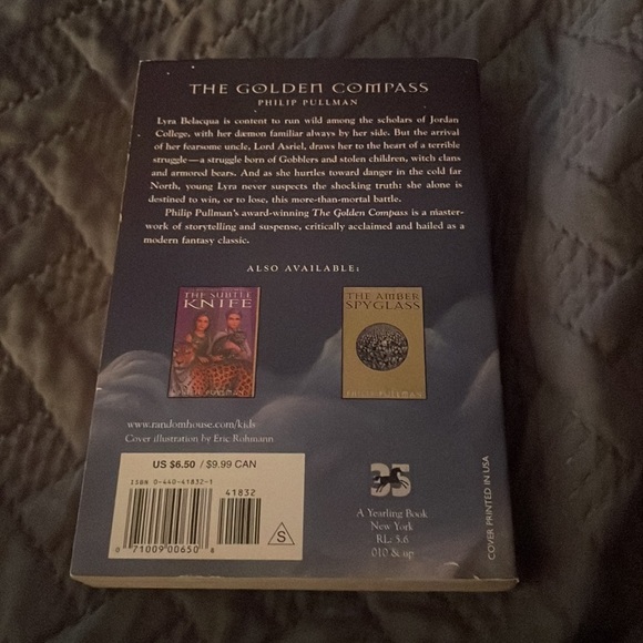 The Golden Compass-His Dark Materials Book 1 Philip Pullman - Picture 2 of 2